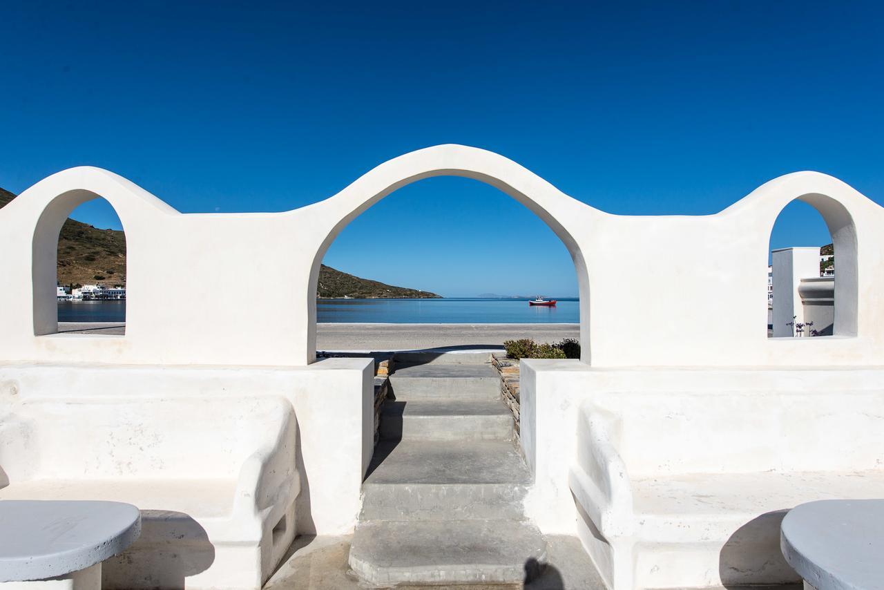 Thomas Villas On The Beach Katapola Ngoại thất bức ảnh